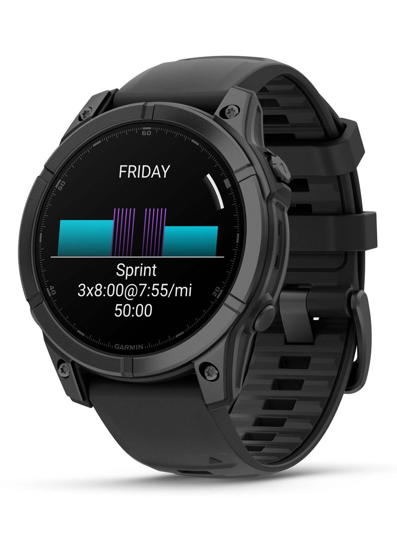 Smartwatch Fenix E 47 mm Slate Gray Black