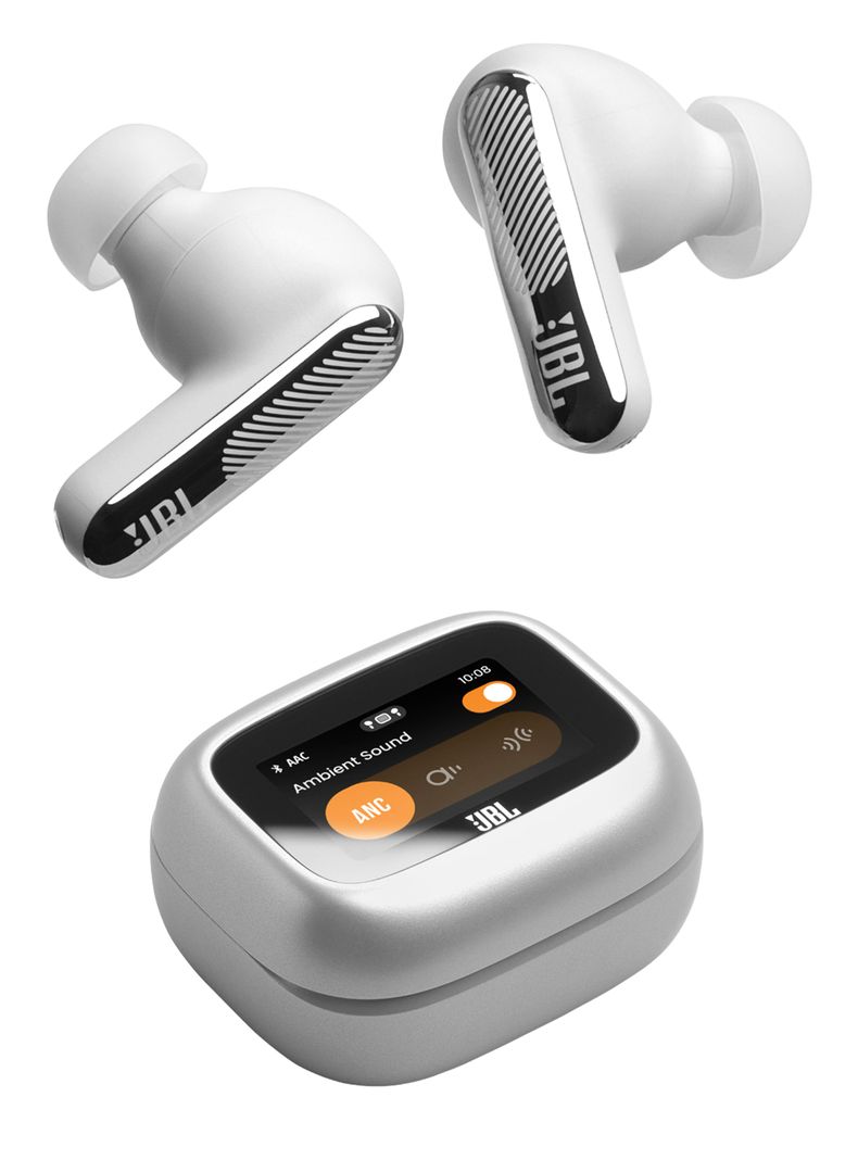 Audífonos Bluetooth Live Beam 4 con Cancelación de Ruido Silver