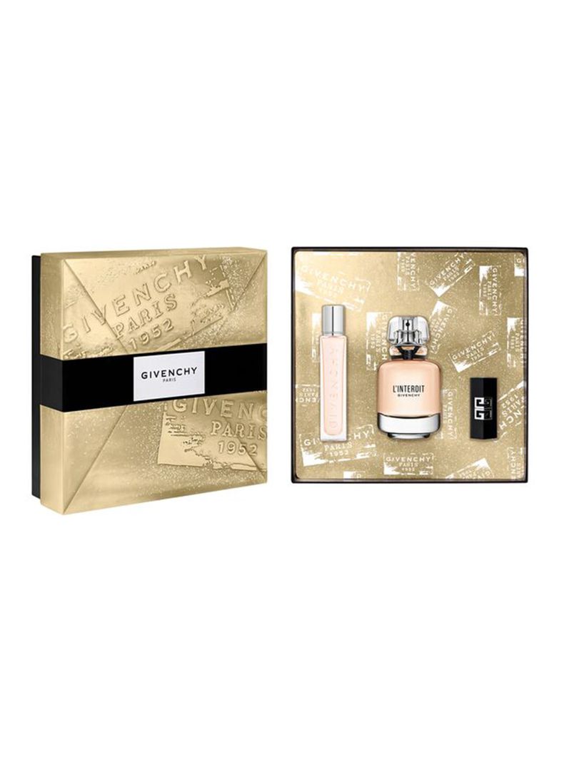 Set de Perfume L'interdit EDP Mujer 50 ml + Travel Size 12.5 ml + Labial 3.4 g