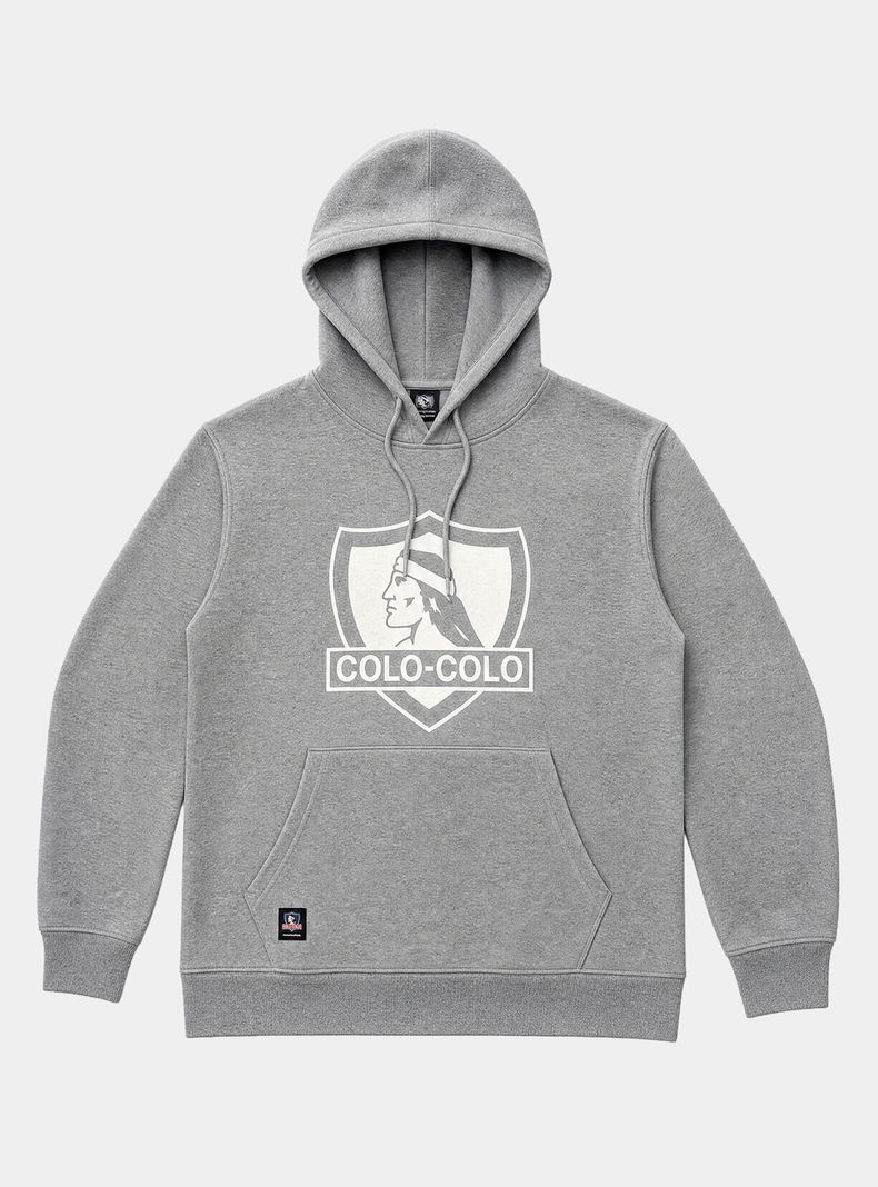 Polerón Colo Colo Canguro Estampado