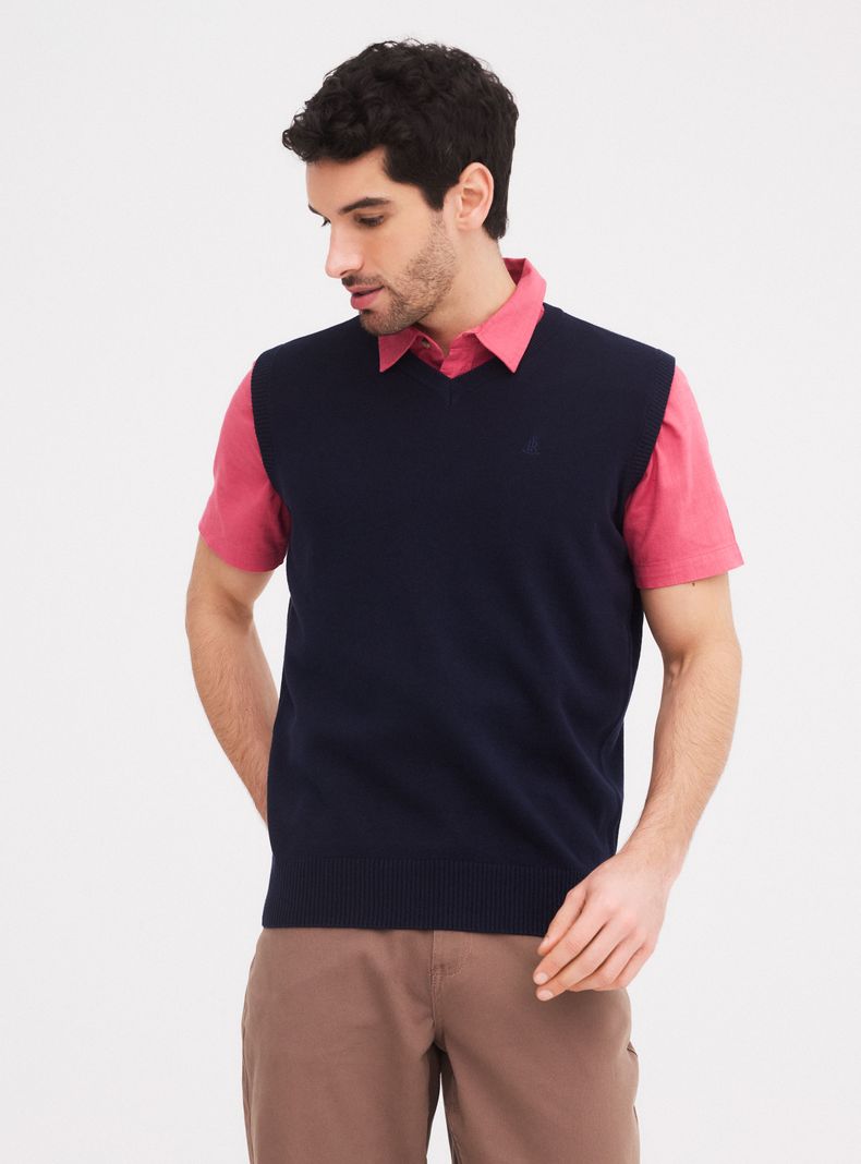 Sweater Básico sin Mangas