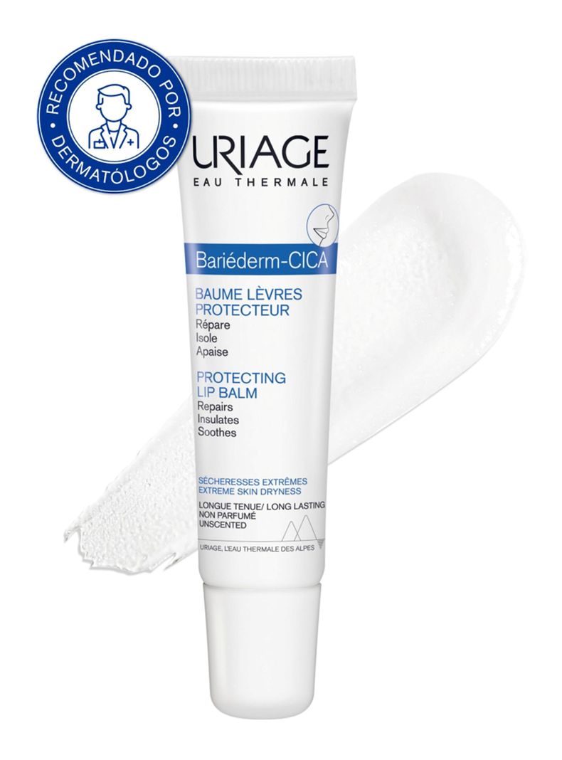 Bálsamo Labial Bariéderm-CICA Uriage Labios Reparador 15 ml