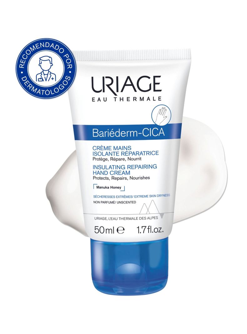 Crema de Manos Uriage Bariéderm-CICA Reparadora 50 ml