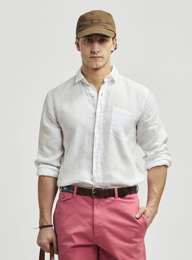 Camisa Sport Lisa Manga Larga Houston Weekend