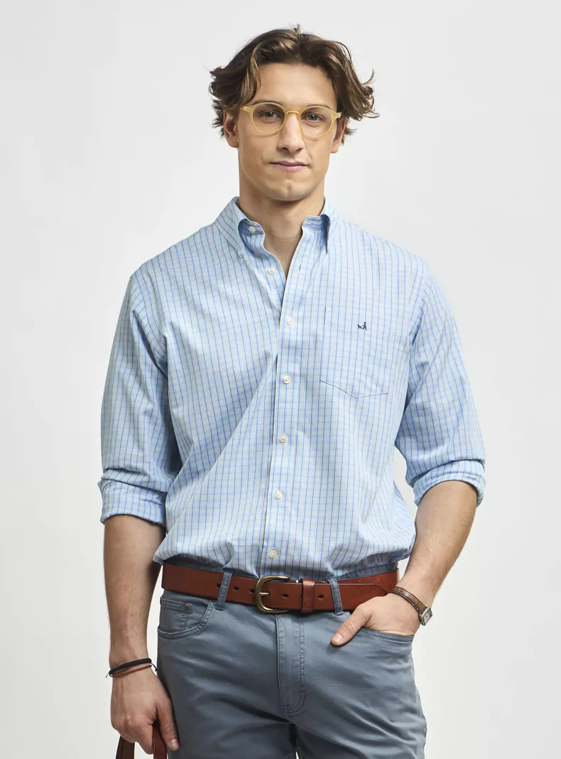 Camisa Vestir Fantasía B.Down Non Iron Lexington Check