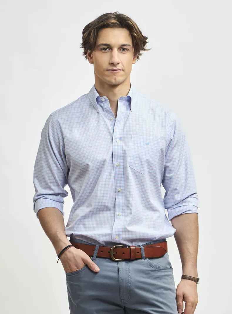 Camisa Vestir Fantasía B.Down Non Iron Fulton Check