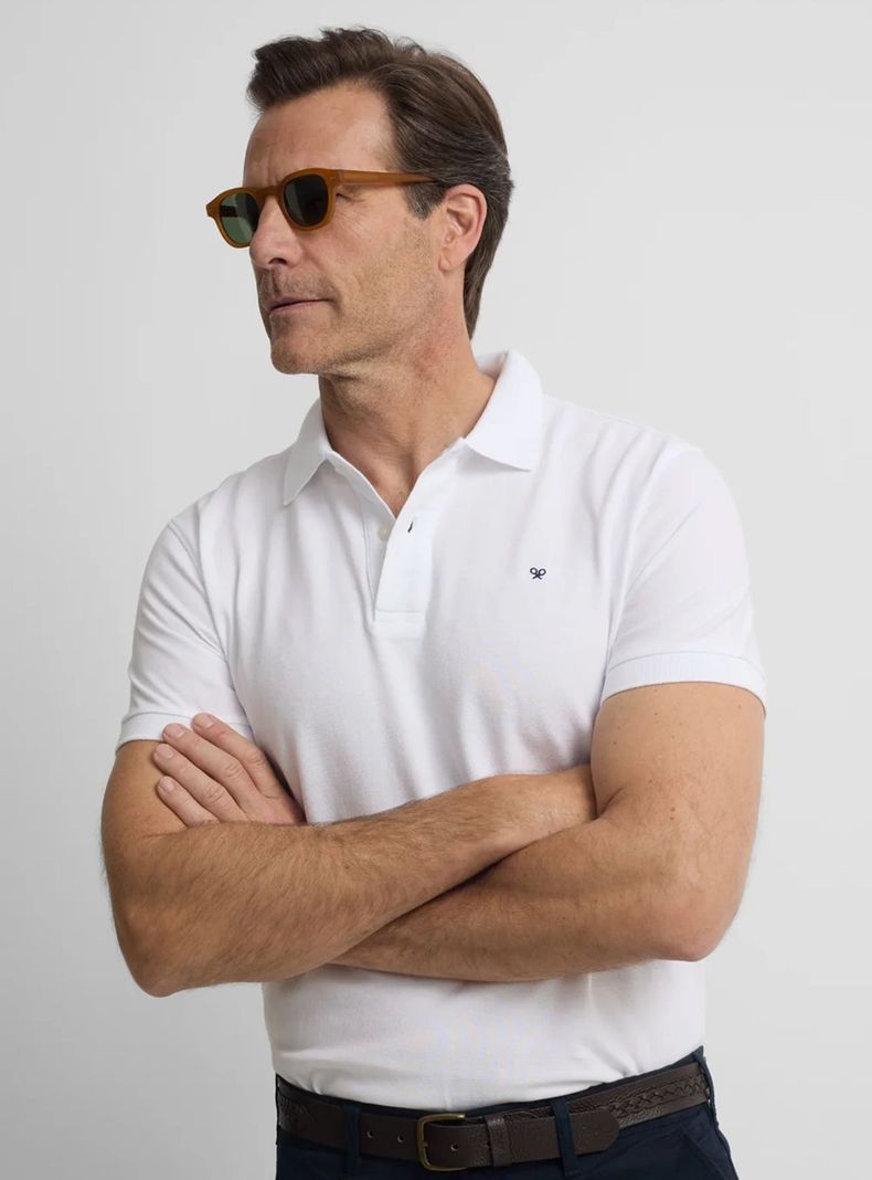Polera Manga Corta Cuello Polo