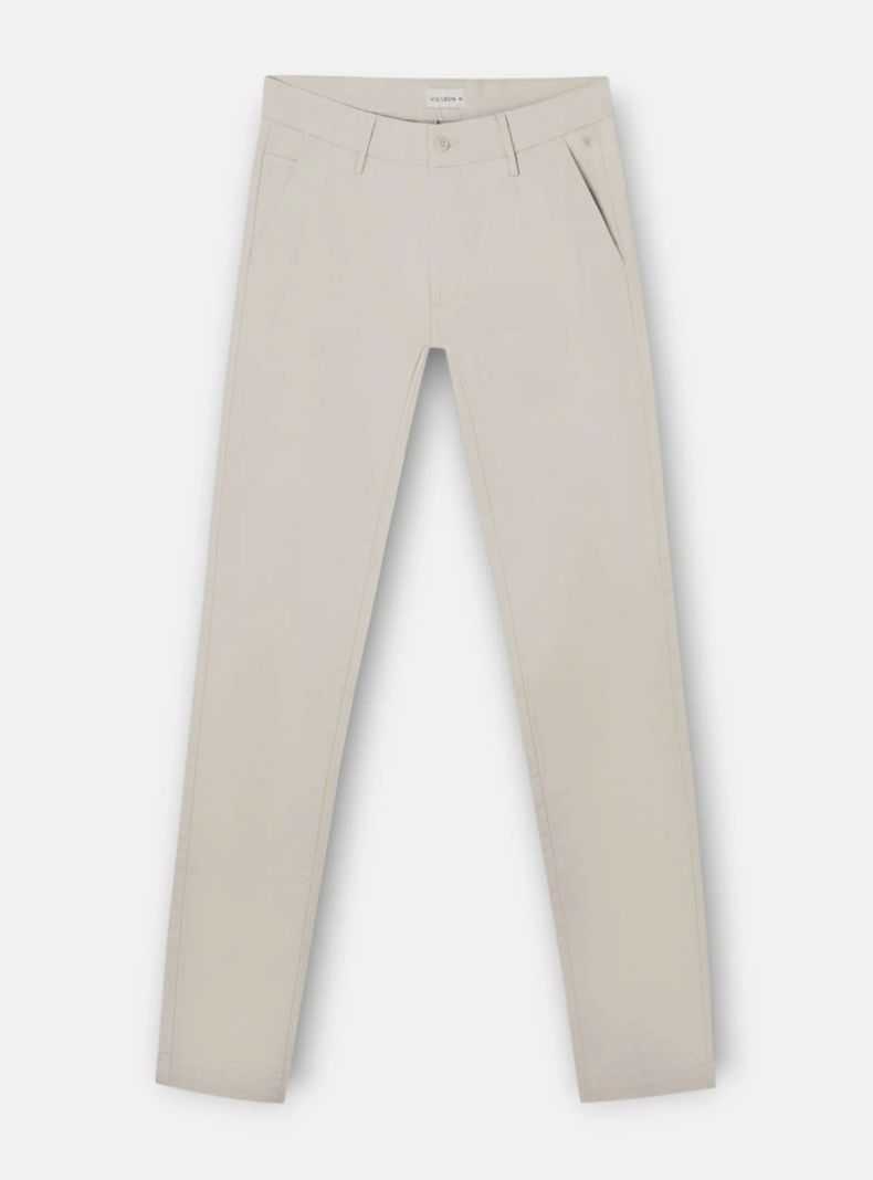 Pantalón Regular Fit Tiro Medio