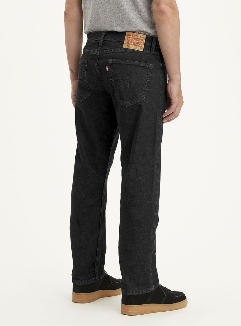 Jeans 505 Regular Fit Negro-1