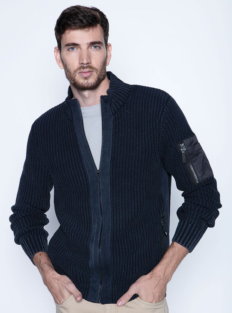 Sweater Cranston Algodón Cuello V