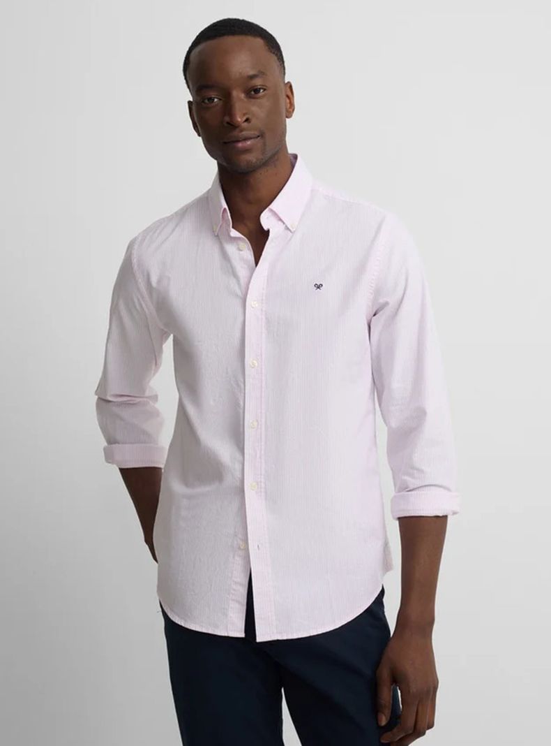 Camisa Manga Larga Abotonada