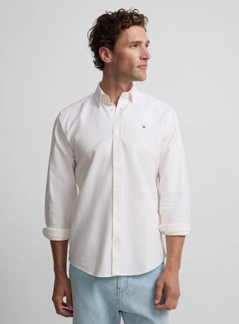 Camisa Manga Larga Botones