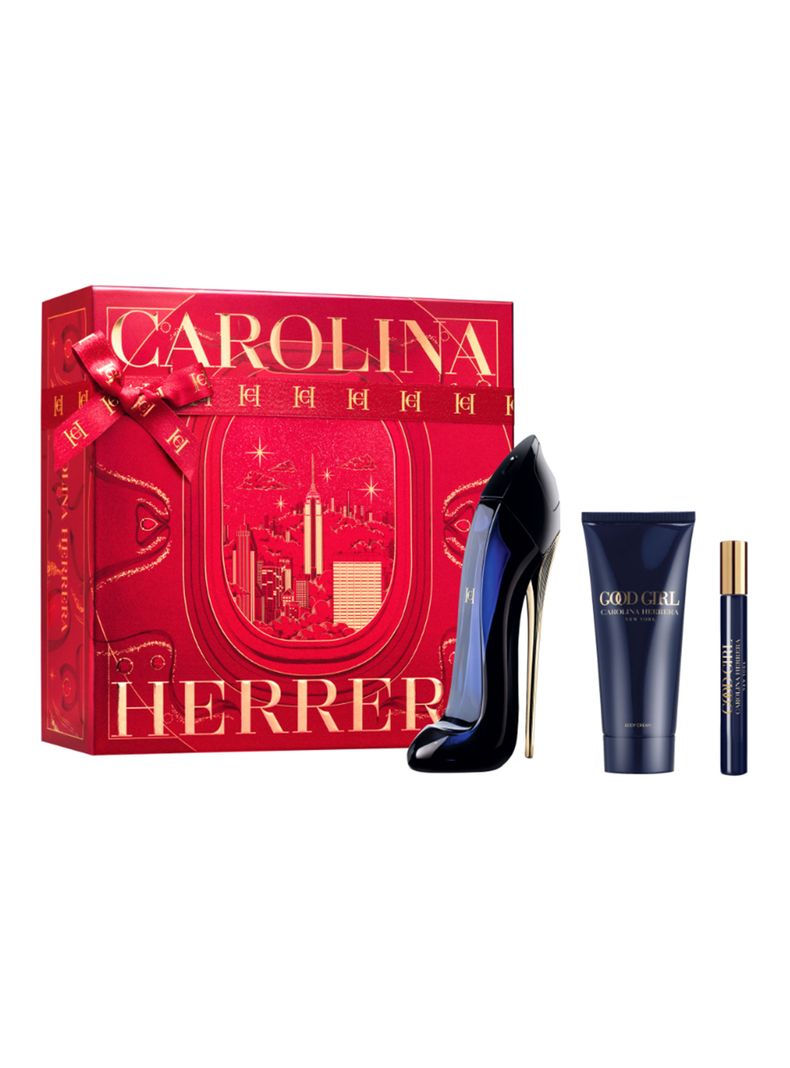 Set de Perfume Good Girl EDP Mujer 80 ml + Loción Corporal 100 ml + EDP 10 ml