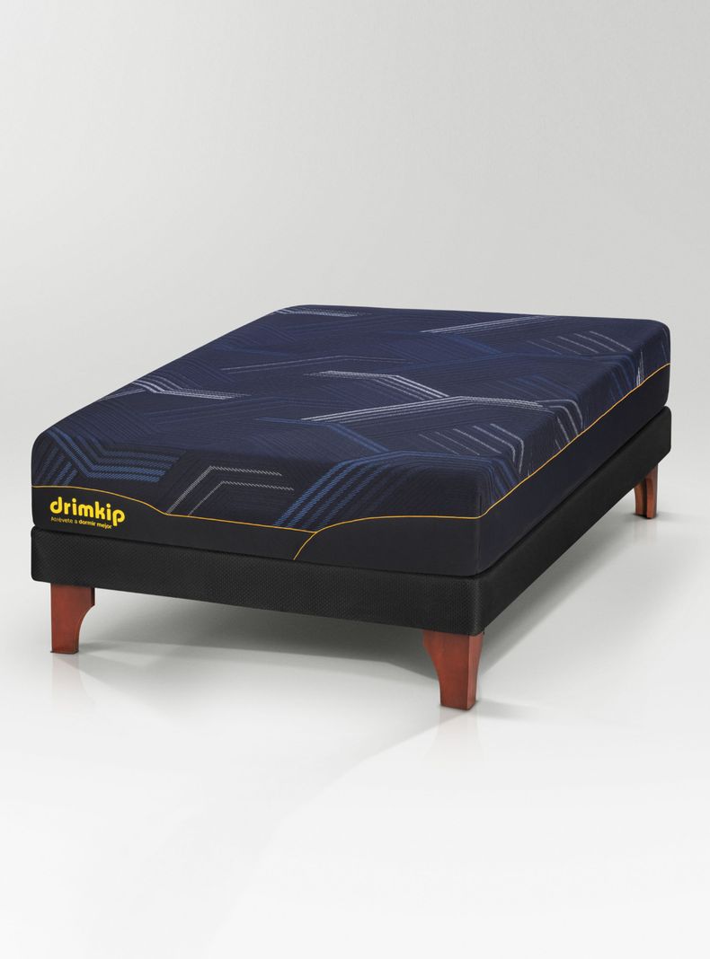 Cama Europea Híbrido Ultra 1.5 Plazas Plus