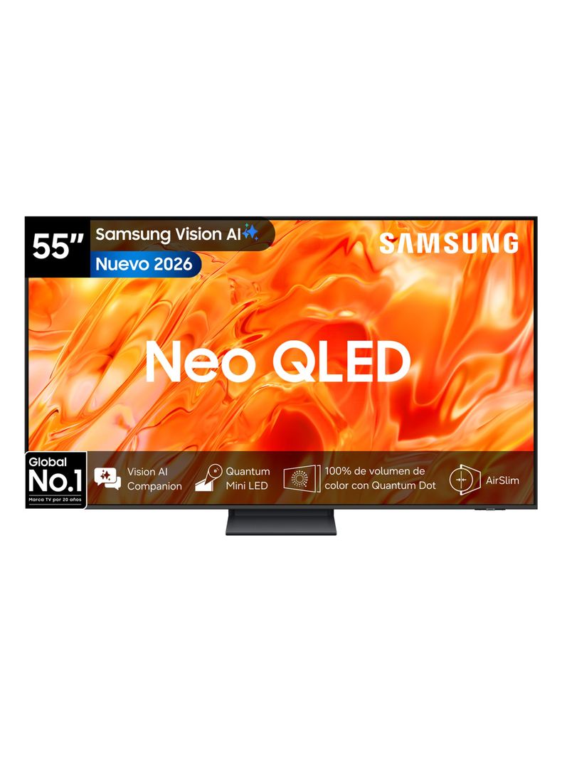 Neo QLED Smart TV 55'' 4K UHD Vision AI QN75H 2026 + Control por Voz