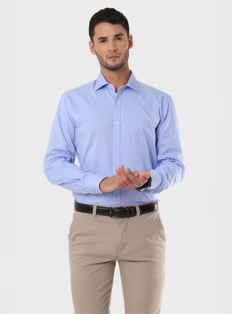 Camisa Vestir Textura Spandex 99-3