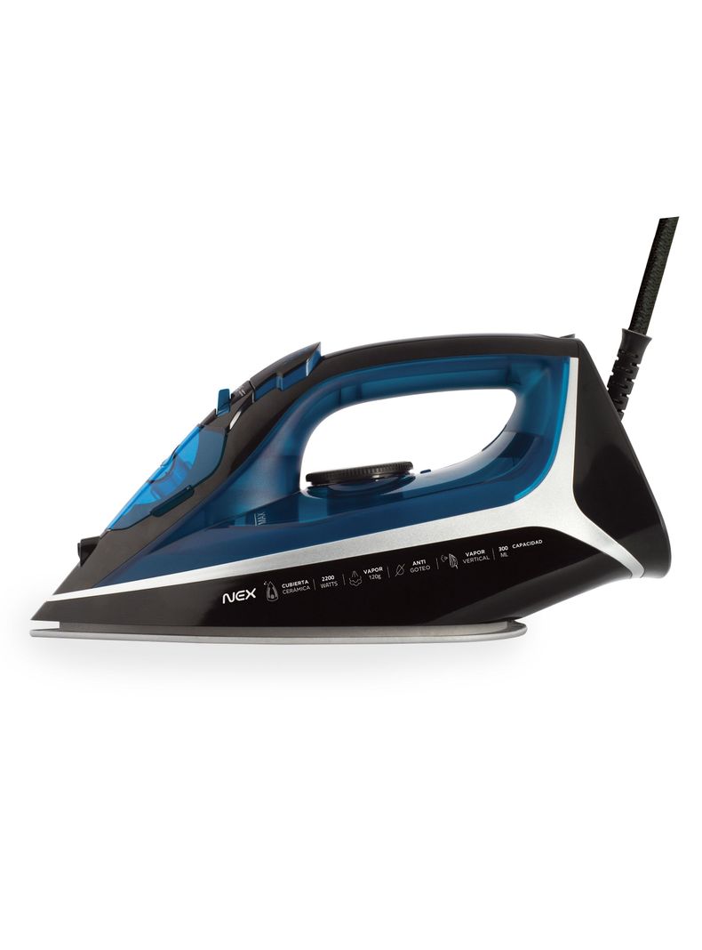 Plancha a Vapor 300 ml Cerámica PVC2200