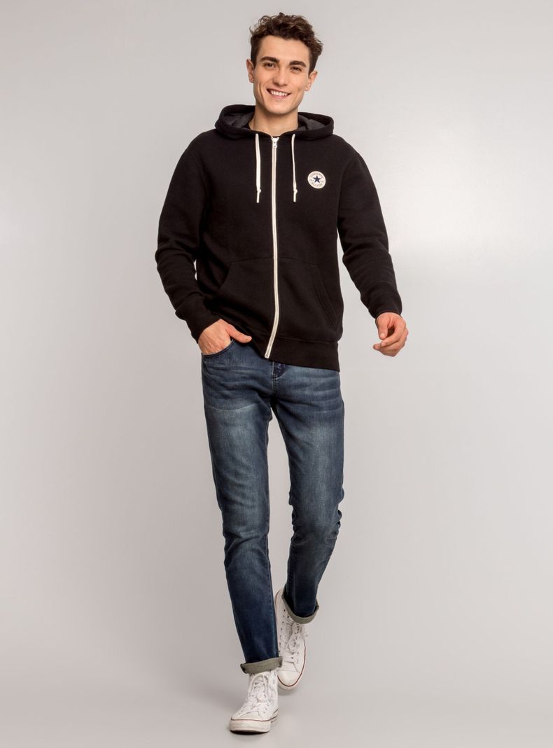 Polerón Hoodie Canguro Fullzip Allstar-3