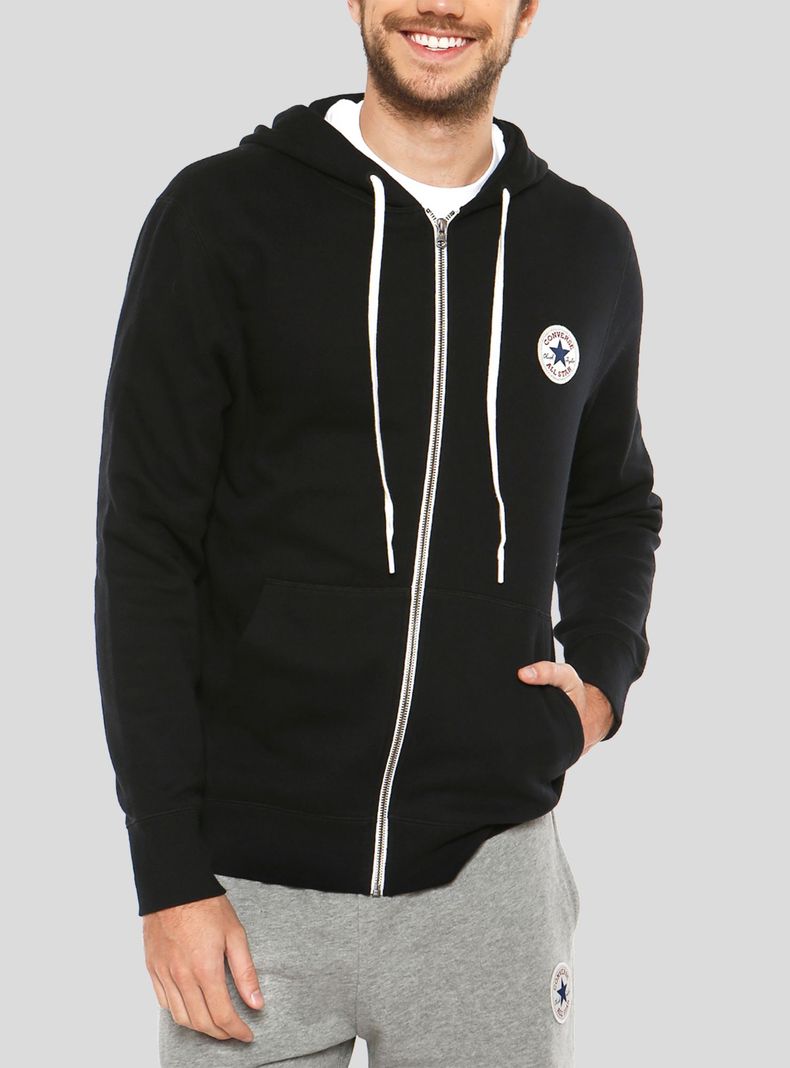 Polerón Hoodie Canguro Fullzip Allstar-4