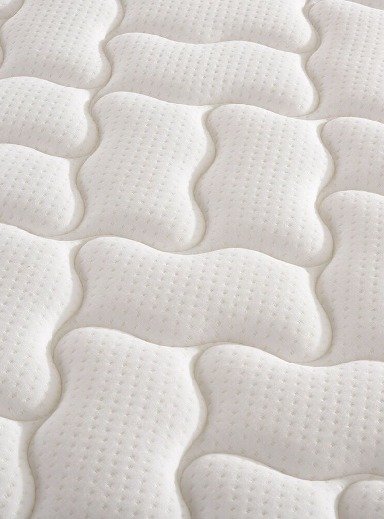 Cama Europea Anatomic 2 Plazas Base Dividida + Respaldo Múnich Negro-5