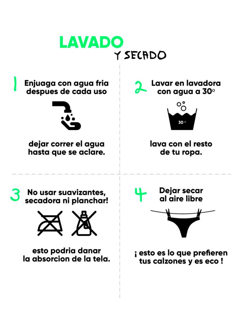 Calzón Menstrual Bikini Flujo Moderado Burdeos-3