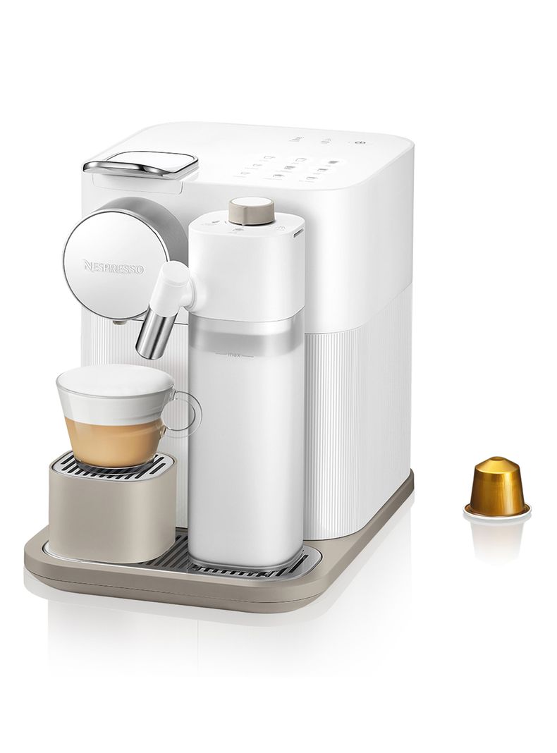 Cafetera de Cápsulas Gran Lattissima Blanca