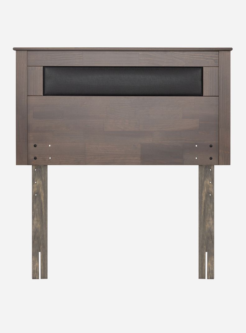 Respaldo Ferrara 1.5 Plazas Gris
