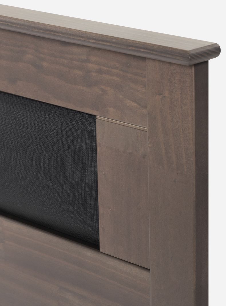 Set de Muebles Ferrara 1.5 Plazas Gris-3