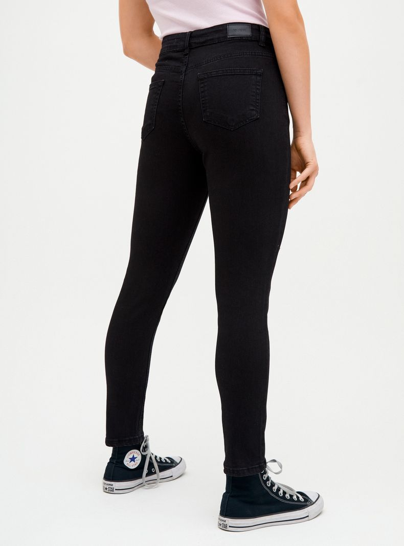 Jeans Jeggins Roturas Tiro Alto-1