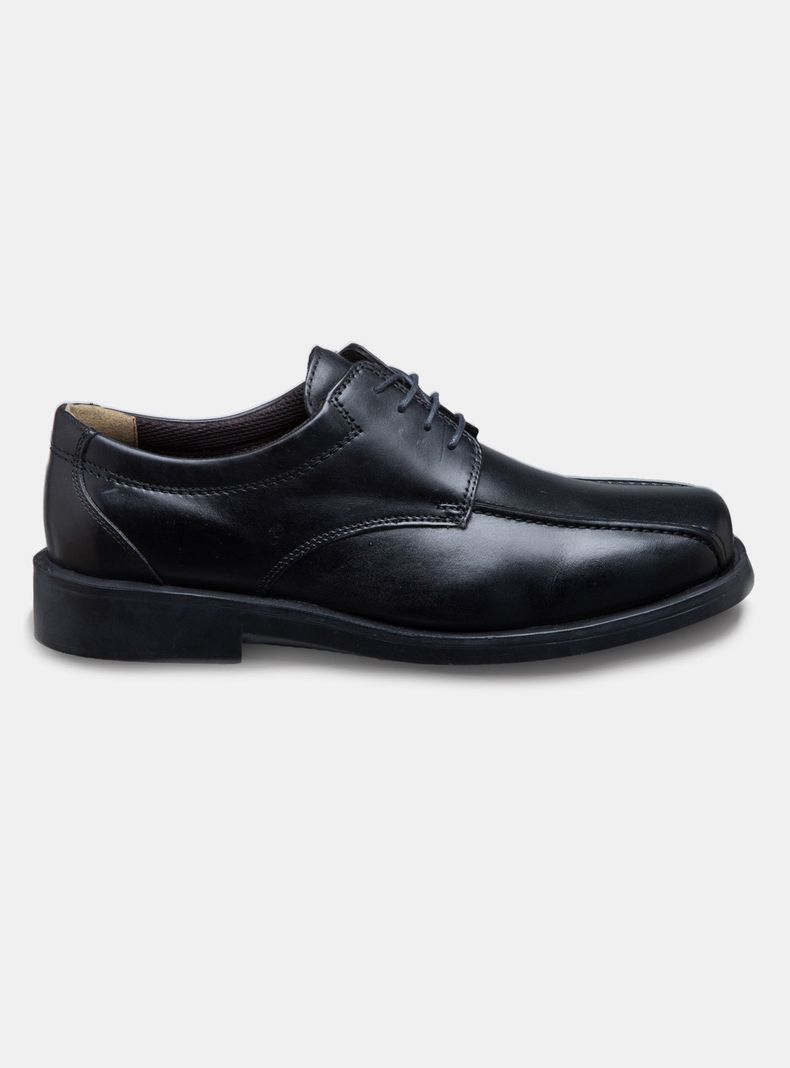 Zapato Casual Cuero Twister Hombre Carbon 39