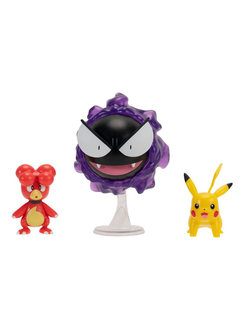 Figuras de Acción Pokémon 3 Pack-4