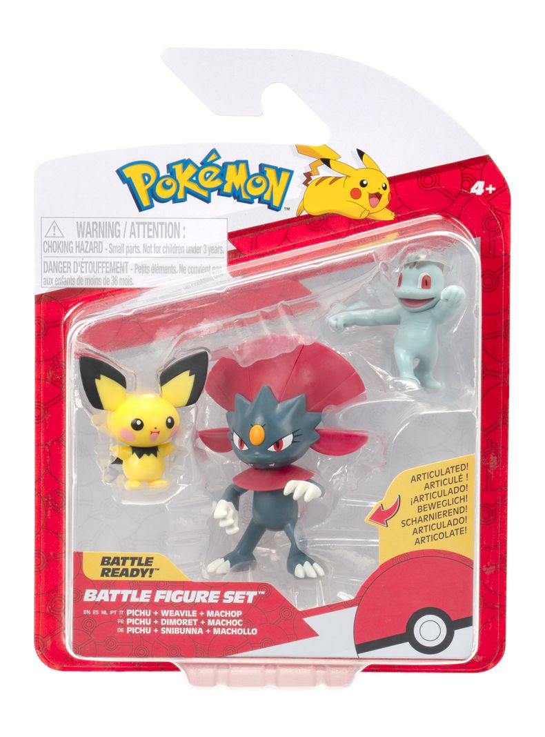 Figuras de Acción Pokémon 3 Pack-0
