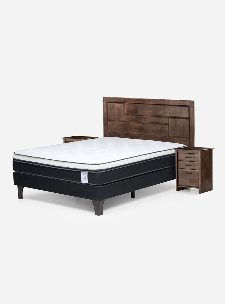 Cama New Style 6 2 Plazas Base Normal Dolce