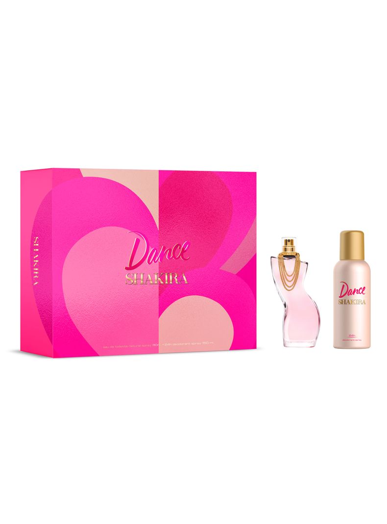 Set Perfume Dance EDT 80 ml + 24h Desodorante Spray 150 ml-0