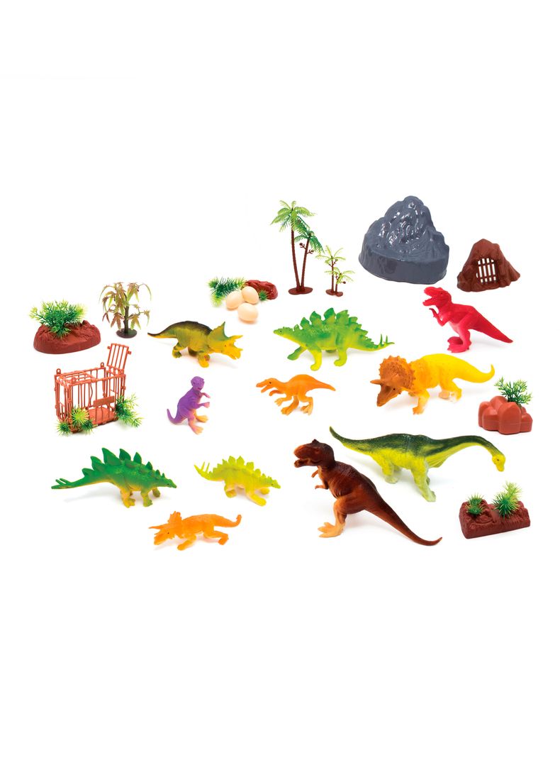Set Dinosaurios + Accesorios en Bolso
