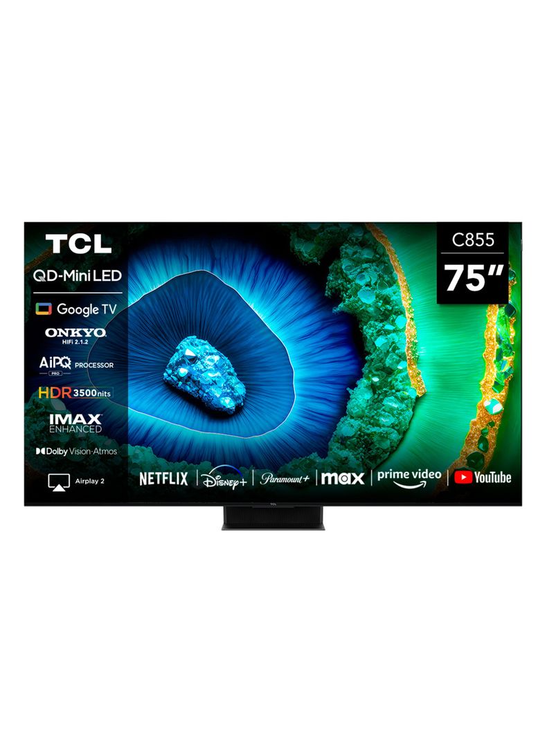 Mini LED Smart TV 75" 4K 75C855 Google TV-0