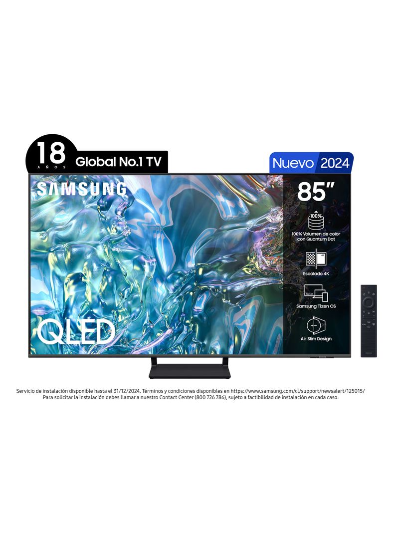 QLED 85" Q65D 4K UHD Smart TV 2024-2