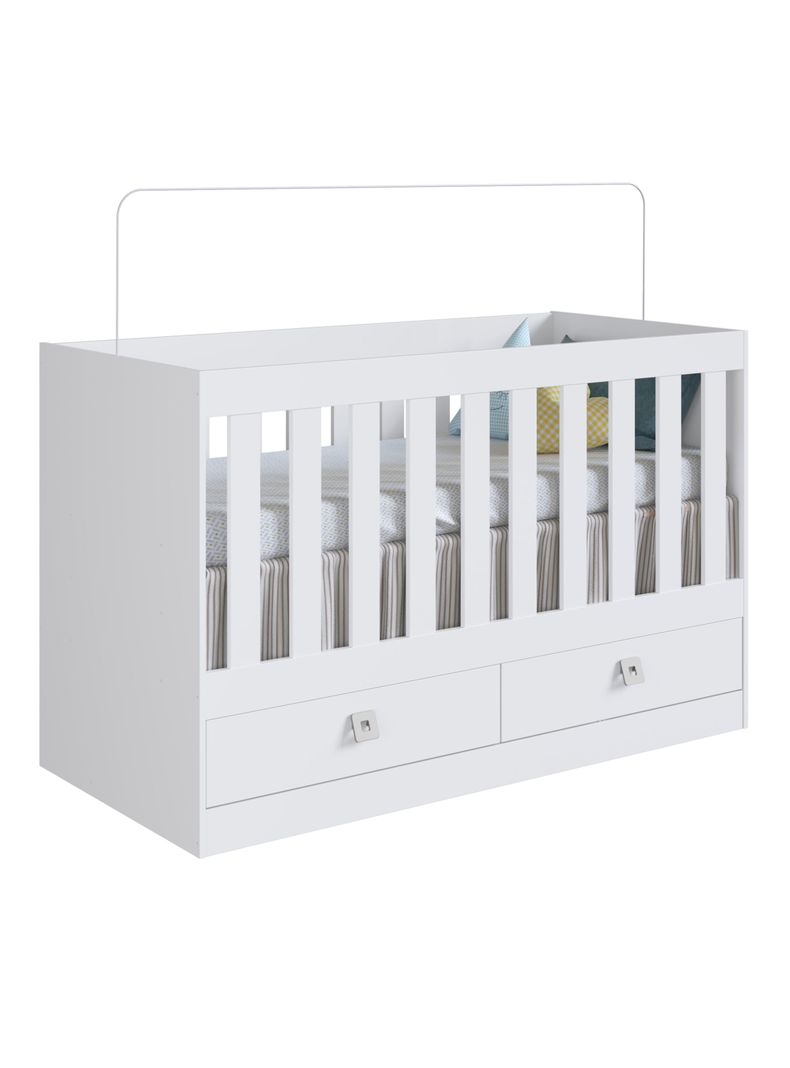KIDSCOOL CUNA MULTIFUNCIÓN NEW AMORE 3 X 1 BLANCO