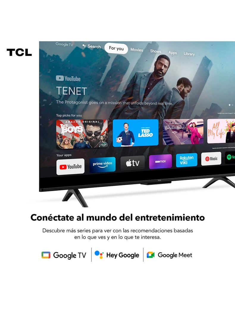 LED Smart TV 50" UHD 4K 50P755 Google TV-7
