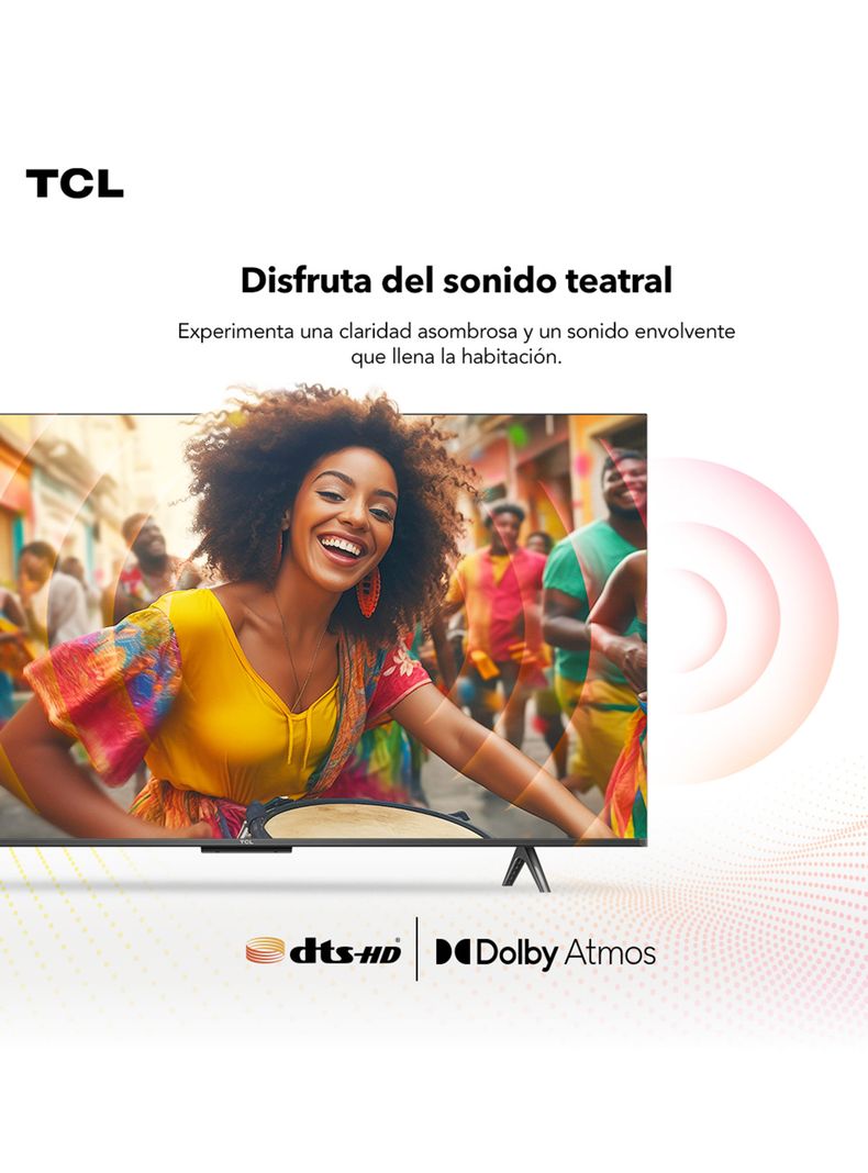 LED Smart TV 50" UHD 4K 50P755 Google TV-5