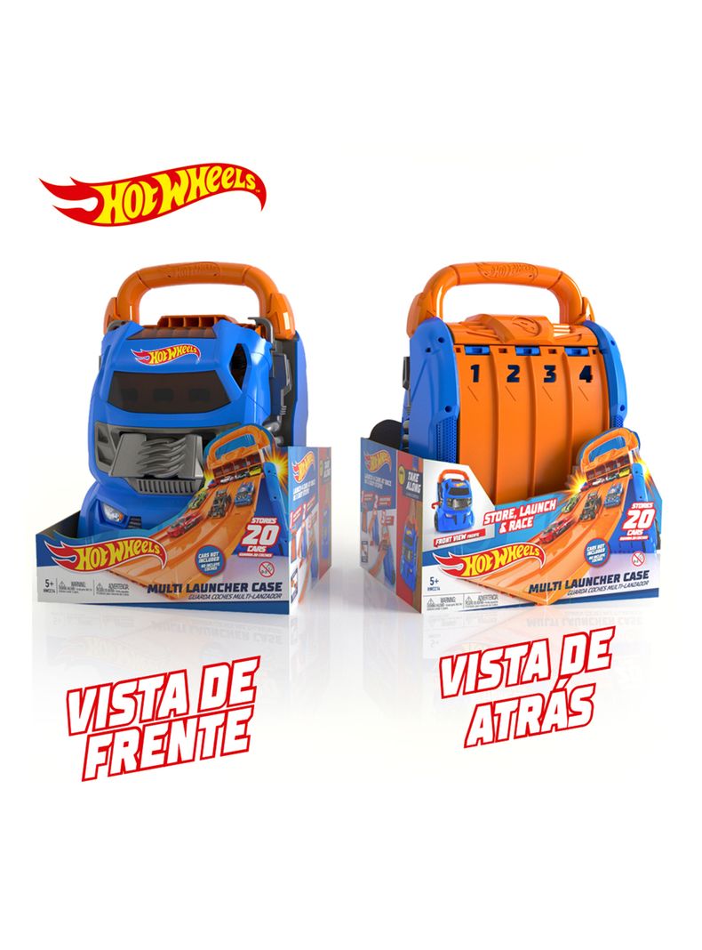 Llave Lanzadora Hot Wheels Rampa Lanzadora Pista Guarda Autos Hot