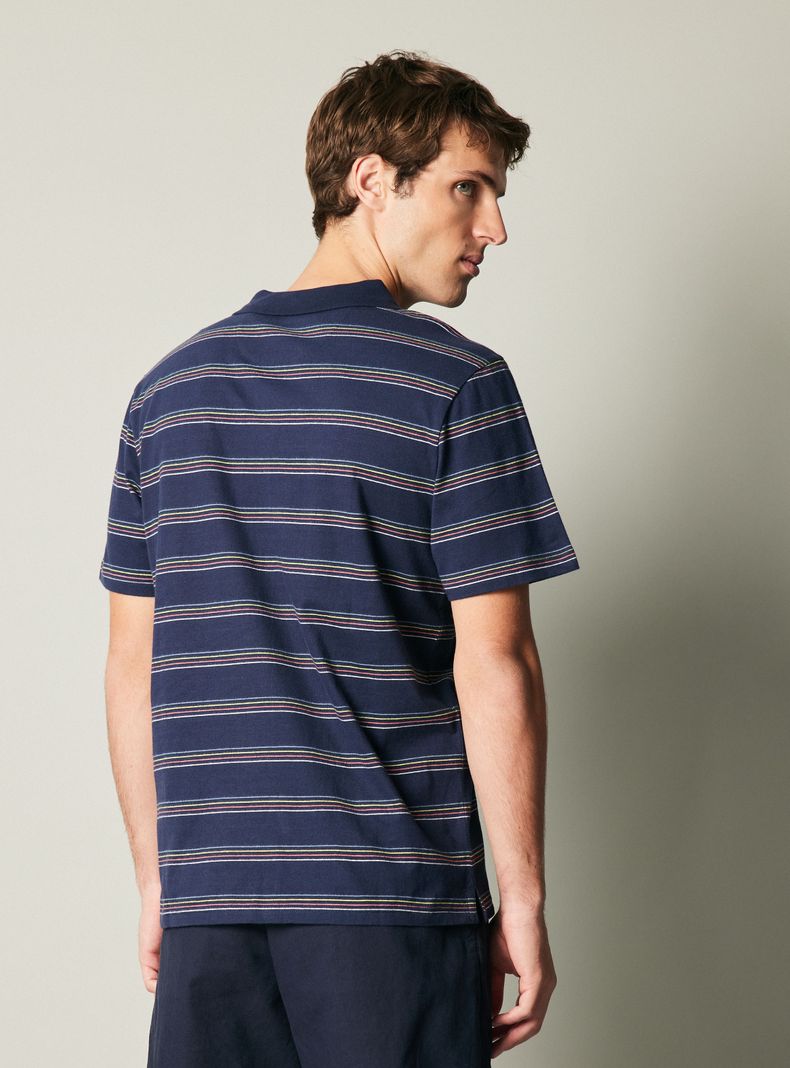 Polera Jersey Multicolor Raya-1