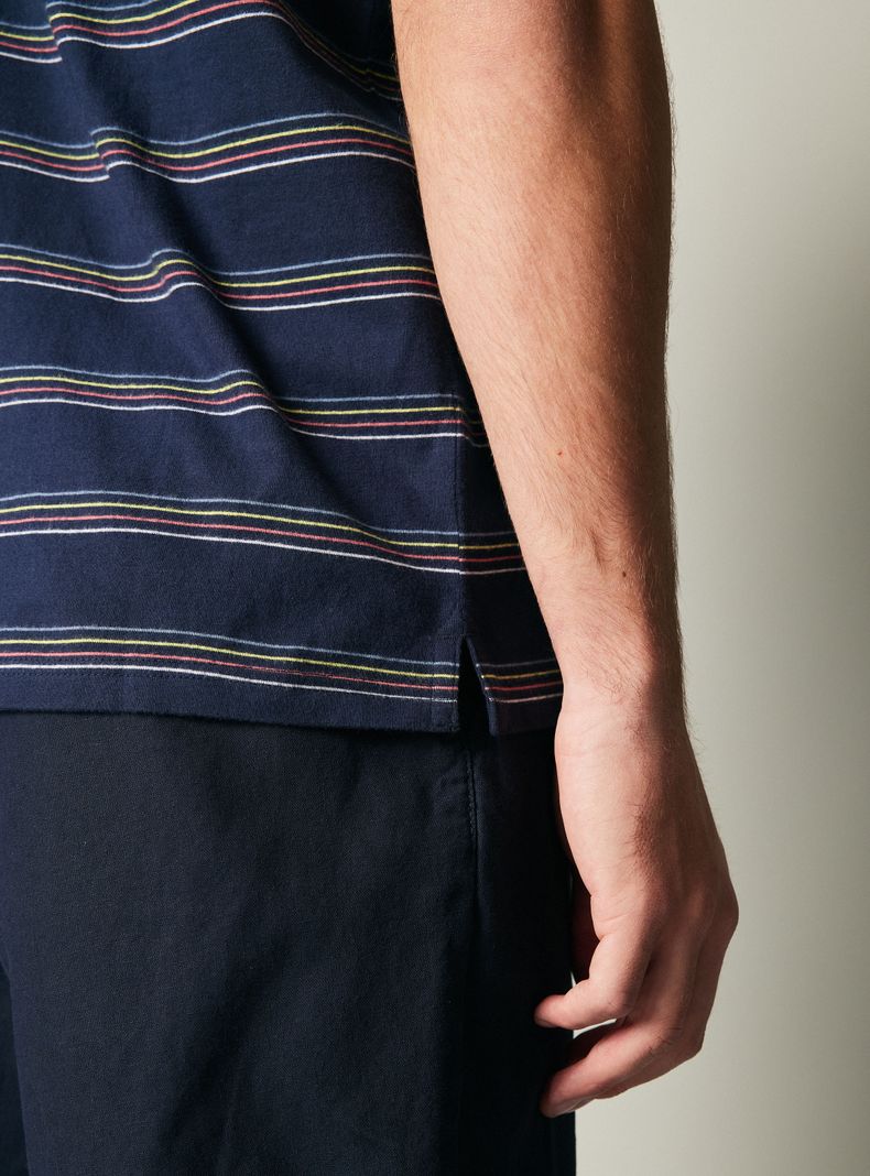 Polera Jersey Multicolor Raya-3