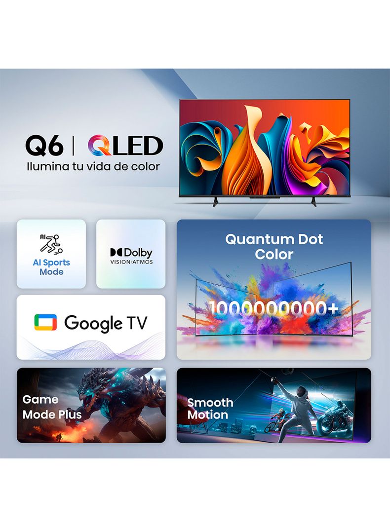 QLED Smart TV 85" 4K UHD 85Q6N-10