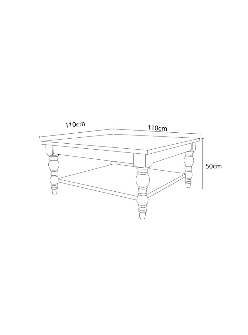 Mesa de Centro Seguret 110x110 cm-2