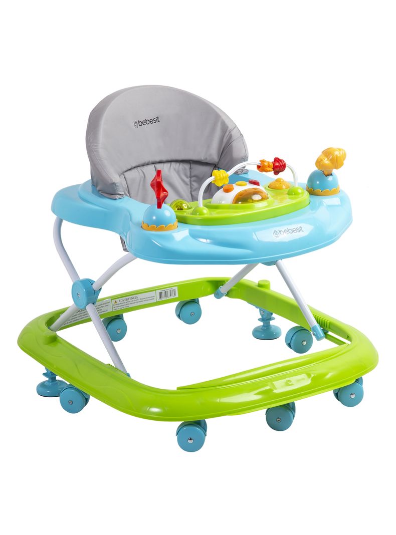 Andador Musical Airbus Verde Bebesit-0