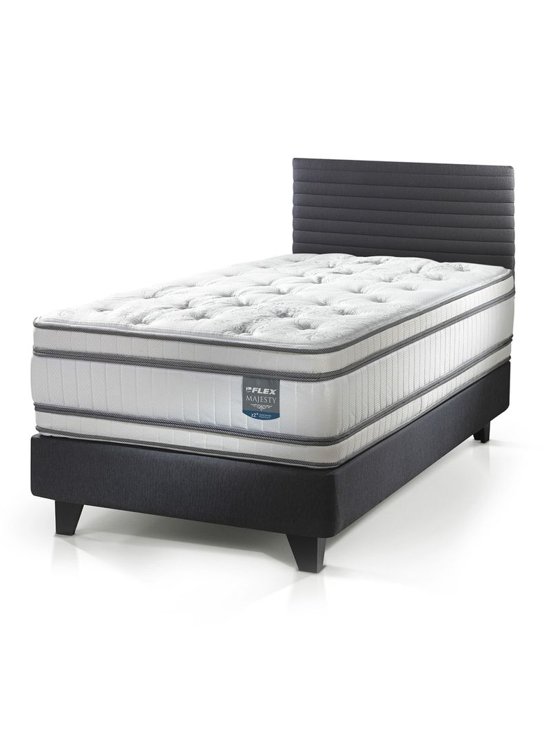 Cama Europea Majesty 1.5 Plazas + Respaldo Modern