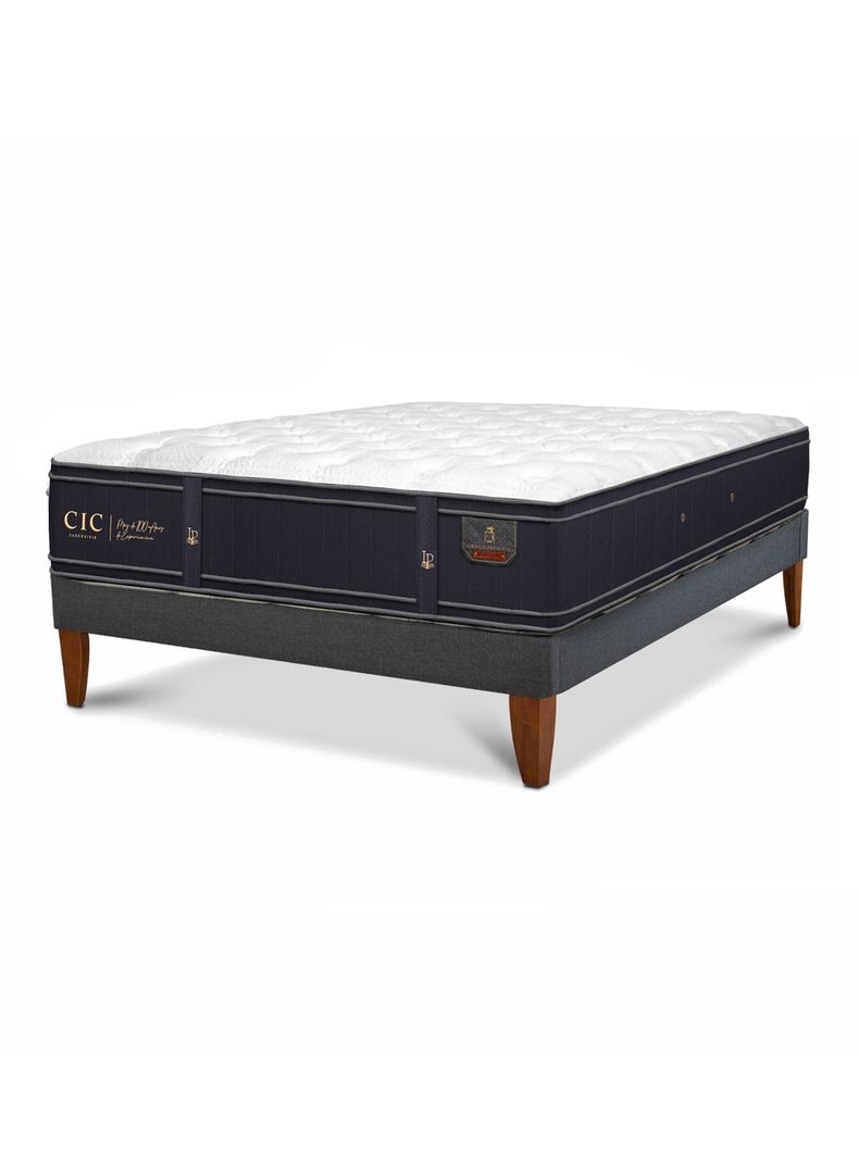 Cama Europea Box Grand Premium 2 Plazas