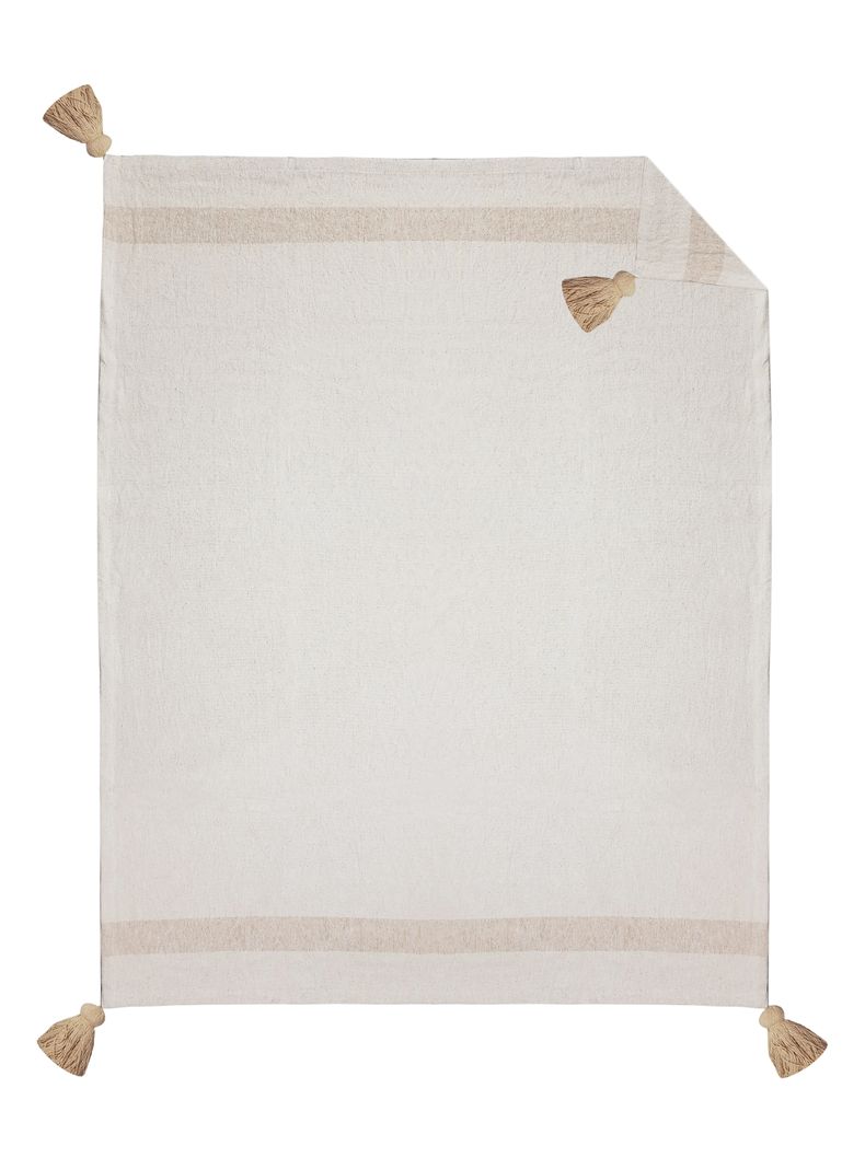 Chal Basic Pompón 130x160 cm-3