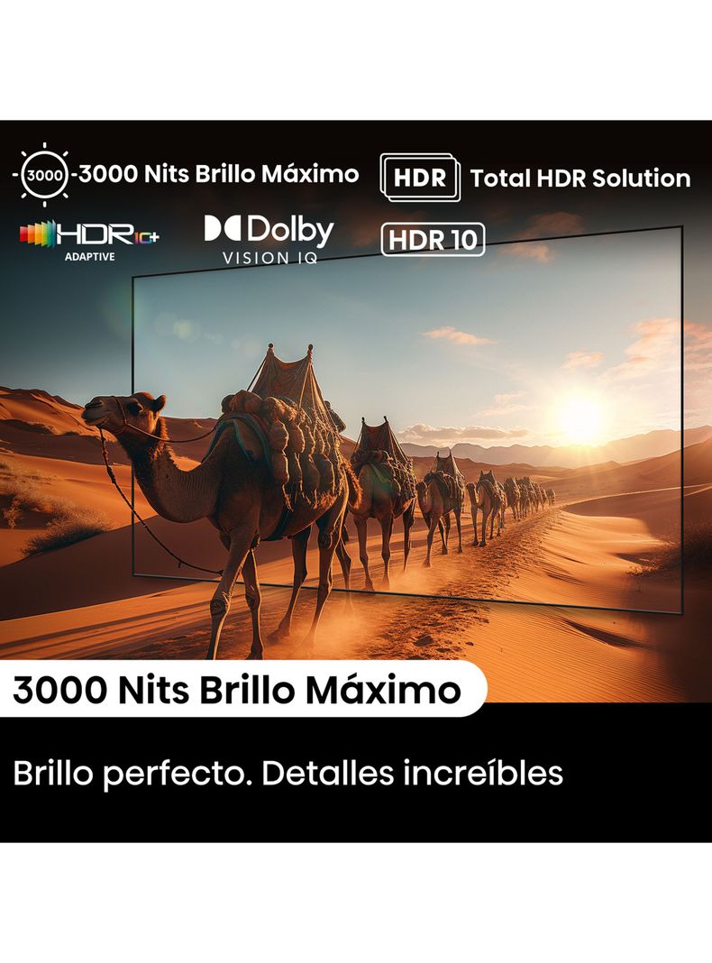 Mini LED Smart TV 65" 4K UHD 144 Hz 65U8N-5